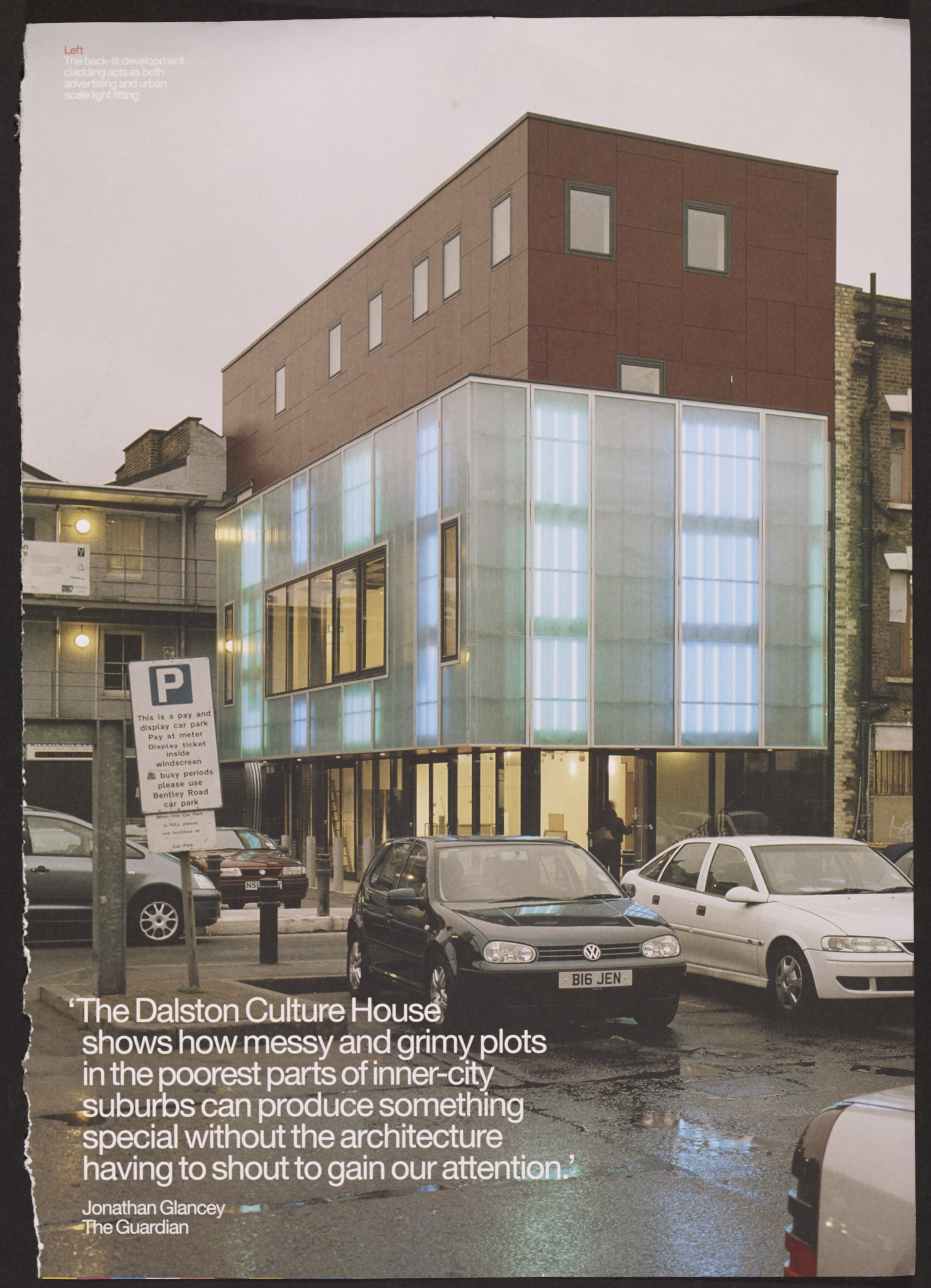 Dalston Culture House designed by Hawkins/Brown