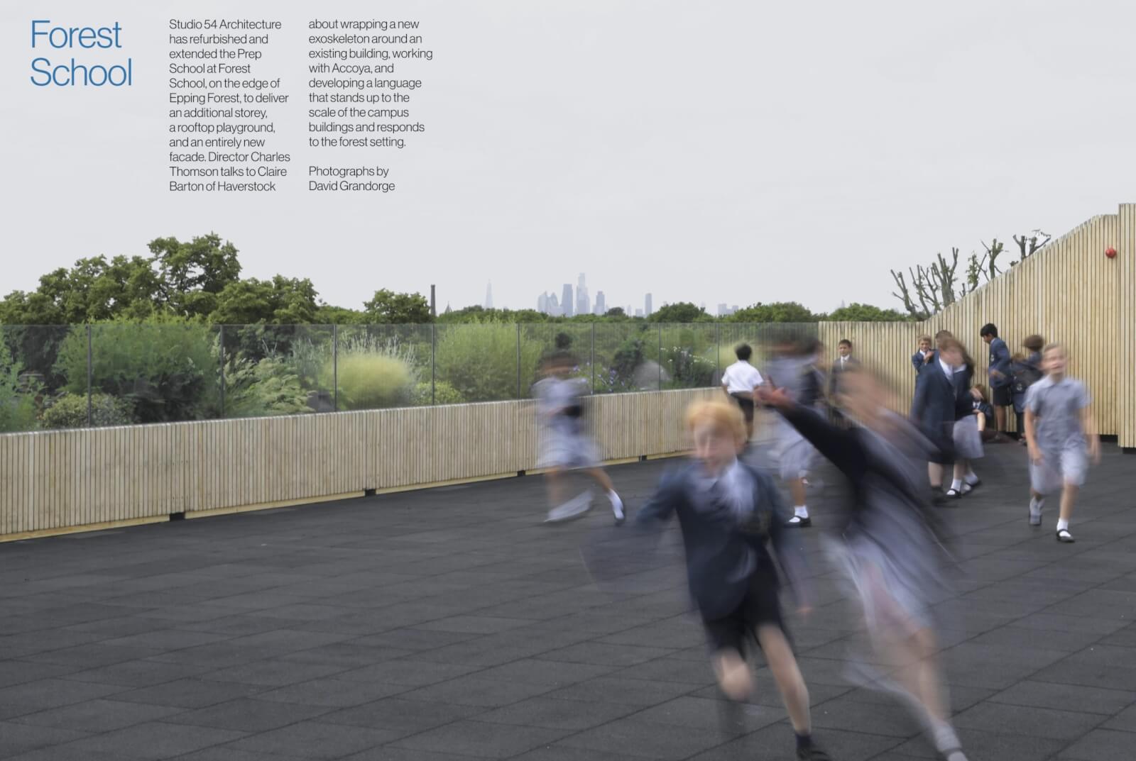 Forest School (Prep) Featured in Architecture Today