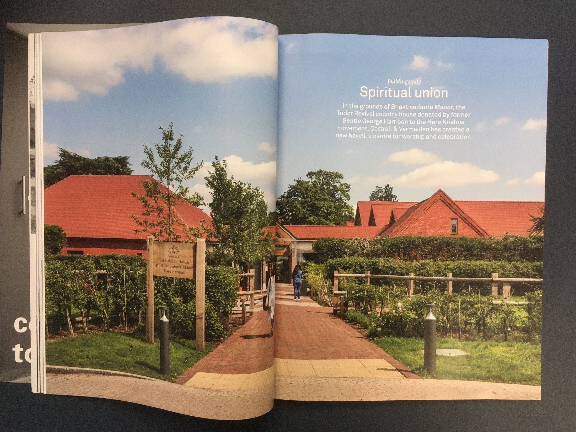 Bhaktivedanta Haveli Featured in Architect’s Journal